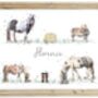 Personalised Children's Pony Name Print, thumbnail 2 of 3