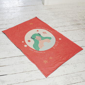 Personalised Star Sign Zodiac Blanket, 5 of 7