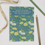 Garden Quotes Greeting Card Pack Of Eight, thumbnail 6 of 8