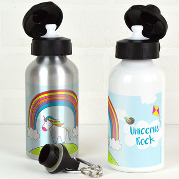 Personalised Unicorn Water Bottle, 2 of 5