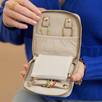 Paxos Taupe Jewellery Case, 2 of 4