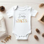 First Father’s Day Gift Daddy Bodysuit Or Bib, thumbnail 4 of 6