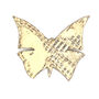 Handmade Paper Butterfly Brooches, thumbnail 2 of 2