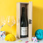 Personalised Mr And Mrs Wine Box, thumbnail 4 of 7