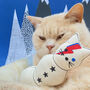 Catnip David Snowie Cat Toy, thumbnail 1 of 3