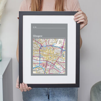 Favourite UK Place Personalised Map Print, 3 of 9