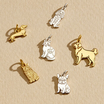 Personalised Pet Cat Dinky Charm Necklace, 7 of 7