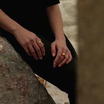 Cicely Ring In Gold, 3 of 5