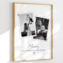 Happy Valentine's Day Mummy Two Photo Playing Cards Print, thumbnail 1 of 2