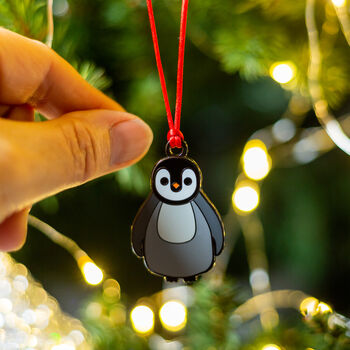 Penguin Christmas Tree Decoration, 4 of 6