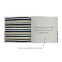 Personalised 'Reasons Why' Book Stripe Design, thumbnail 11 of 12