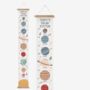 Children's Personalised Space Height Chart, thumbnail 1 of 2