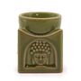 Jade Ceramic Buddha Oil Burner, thumbnail 1 of 2