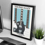 Tin Pan Alley Print | London Guitar Music Poster, thumbnail 5 of 8
