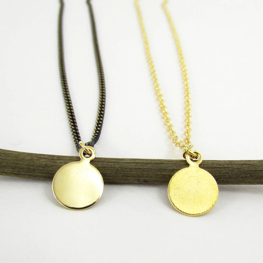 Dainty gold necklace by misskukie notonthehighstreet