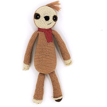 Handmade Sloth Fair Trade Toy, 3 of 3