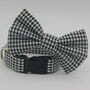 Houndstooth Dog Bow Tie, thumbnail 8 of 10