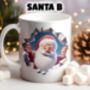 Personalised Christmas Santa Breakout Gift Mug, thumbnail 2 of 4