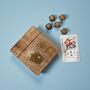 Personalised Luxury Card And Dice Set In A Wood Box, thumbnail 4 of 12
