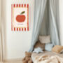 Cute Apple Nursery Art Print, thumbnail 3 of 4