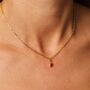 July Birthstone Necklace, thumbnail 9 of 9
