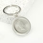 Personalised 30th Birthday Ten Pence Keyring, thumbnail 2 of 6