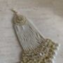 Kundan Gold Plated Pearl Passa/Jhumar, thumbnail 4 of 5