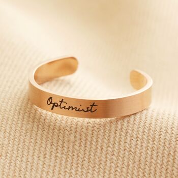 Personalised Engraved Stainless Steel Bar Ring, 6 of 8