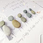 Personalised ‘Family Festive’ Christmas Pebble Star Hanging Decoration, thumbnail 4 of 5