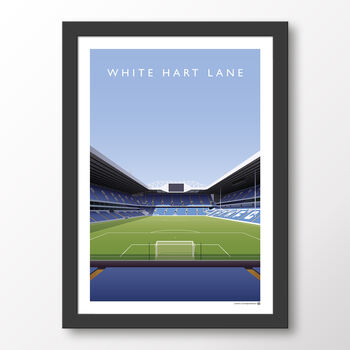 Tottenham White Hart Lane Paxton Road End Poster, 7 of 7