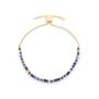 Mystical Sodalite Beaded Slider Bracelet, thumbnail 4 of 5