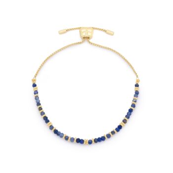 Mystical Sodalite Beaded Slider Bracelet, 4 of 5