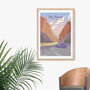 Big Bend National Park Travel Poster Art Print, thumbnail 4 of 8