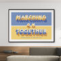 Leeds United 'Marching On Together' Poster, thumbnail 1 of 7