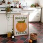 Naranja Fresca Kitchen Print, thumbnail 2 of 2