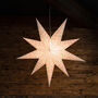 Sequinned Paper Starlight Lampshade, thumbnail 3 of 7