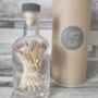 Personalised Glass Bottle With Matches, thumbnail 3 of 5