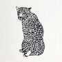 'Leopard Love' Correspondence Cards Set Of Eight, thumbnail 4 of 6