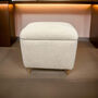 Bouclé Dressing Table Stool, thumbnail 2 of 6