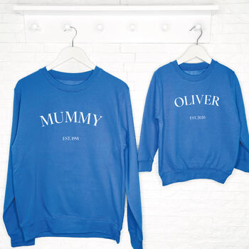 Mummy And Child Established Sweatshirts, 4 of 5