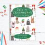 Cats In Christmas Hats Colouring Book, thumbnail 1 of 8