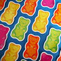 Four Gummy Bear Vinyl Sticker Decals, thumbnail 3 of 6