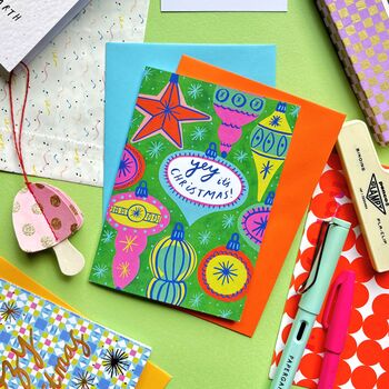 Yey It's Christmas Greetings Card, 3 of 3