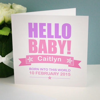 Personalised New Baby Girl Gift Hamper, 8 of 10