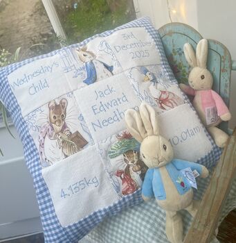 Beatrix Potter* Memory Cushion**, 2 of 12