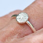 Personalised Initial Sterling Silver Letter Ring, thumbnail 1 of 4