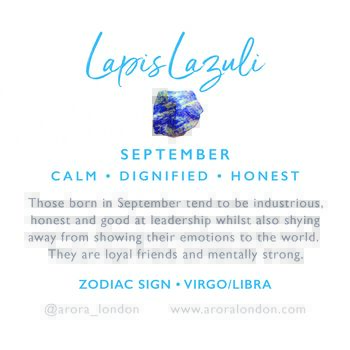 September Birthstone Lapis Lazuli Sterling Silver Bead Bracelet, 6 of 6