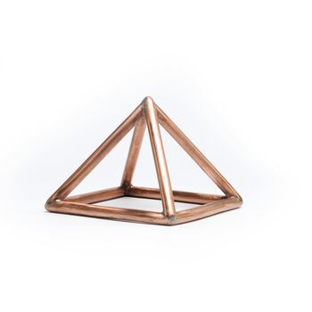 Handmade Copper Meditation Pyramid – Chakra Aligner, 4 of 6
