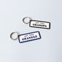 The Year You Became My Grandad Personalised Keyring, thumbnail 4 of 6