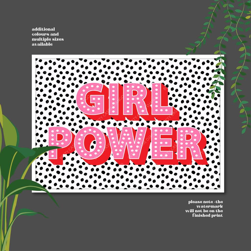 Girl Power Print, 1 of 8